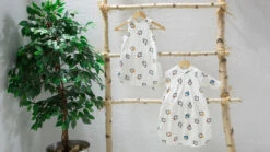 Baumwoll-Babyschlafsack "Pinguini"