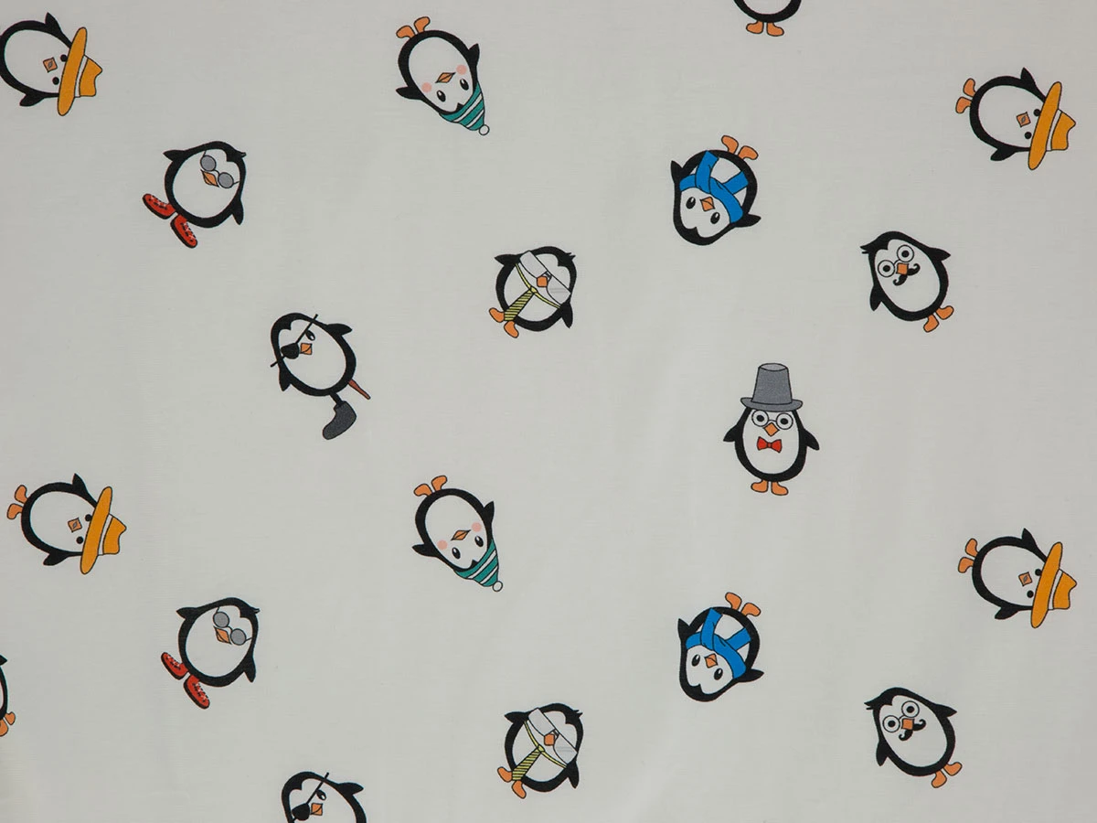 Baumwoll-Babyschlafsack "Pinguini" – Bild 6