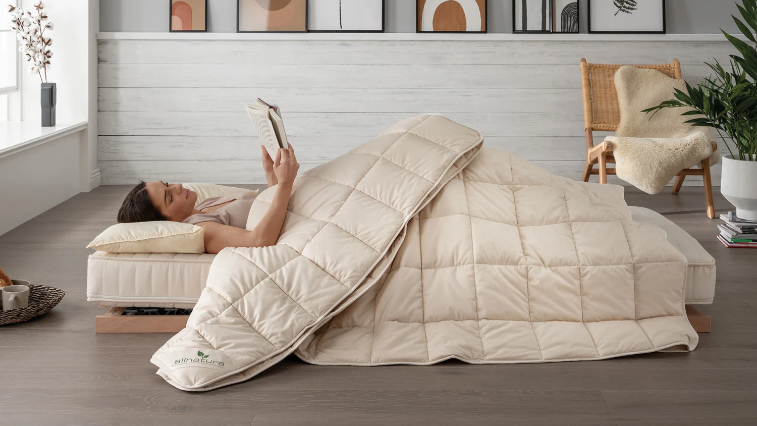 Baumwoll-Kombi-Bettdecke "Cotona" – Bild 2