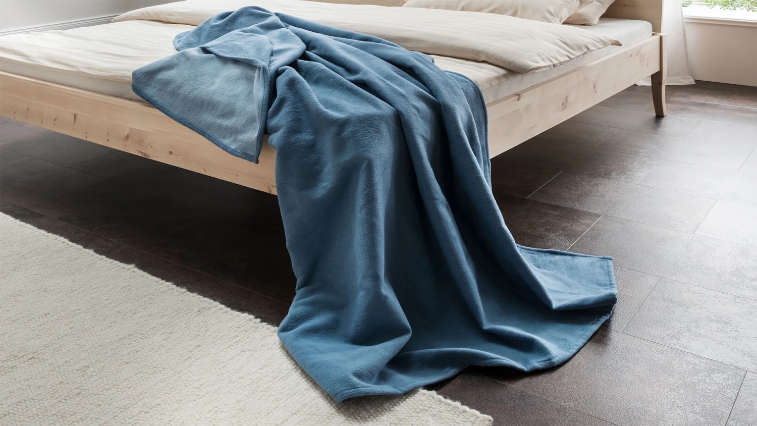 Baumwoll-Plüschdecke "Cotona-Double" – Bild 3