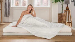 Cashmere-Duo-Bettdecke "Oriente-Figura"