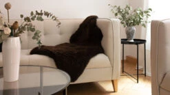 Deko-Lammfell "Mokka"