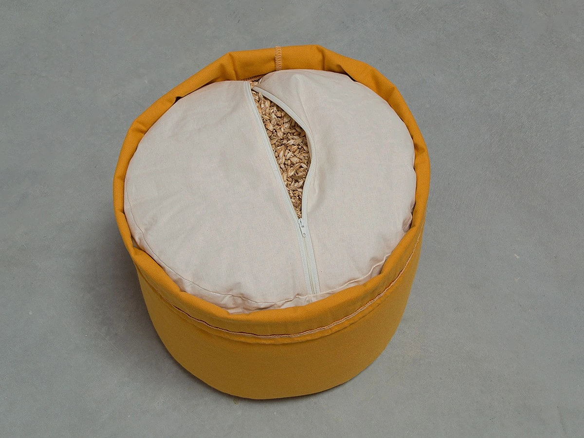 Dinkel-Sitzkissen "Prana" – Bild 4