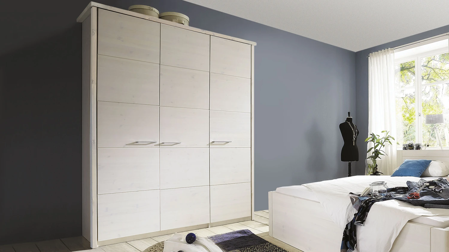 Drehtüren-Kleiderschrank "Midera" – Bild 2