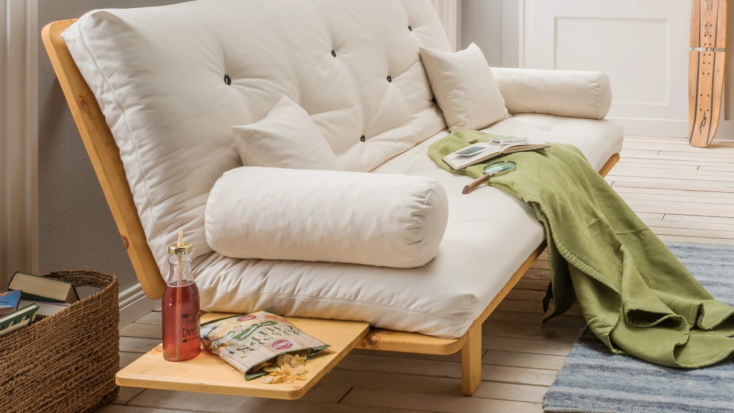 Futon-Armlehnen-Kissen "Suma-Tora" – Bild 2