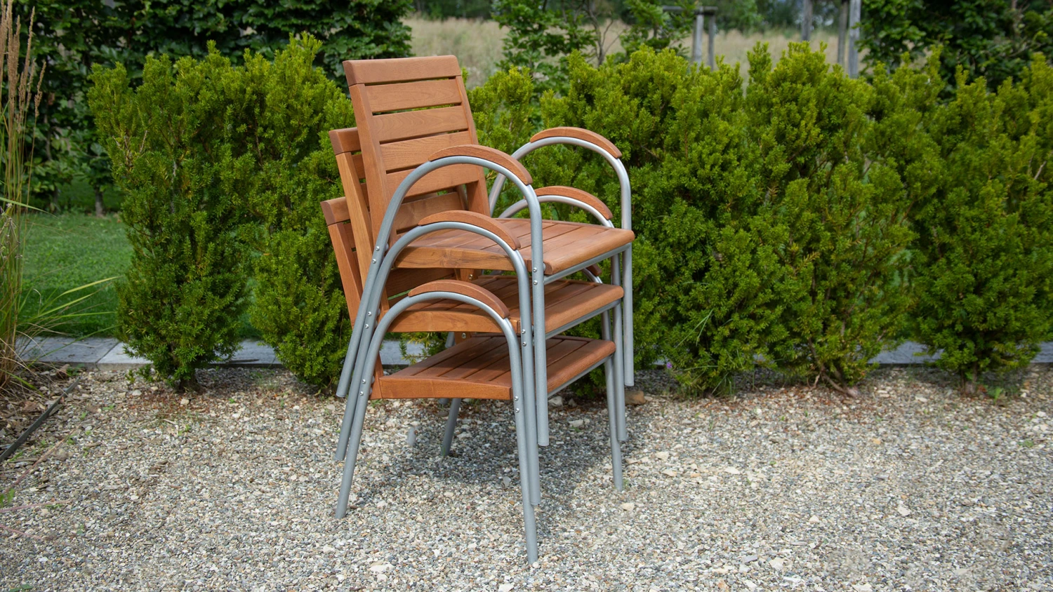 Gartenstuhl "Celano-Acero" – Bild 3