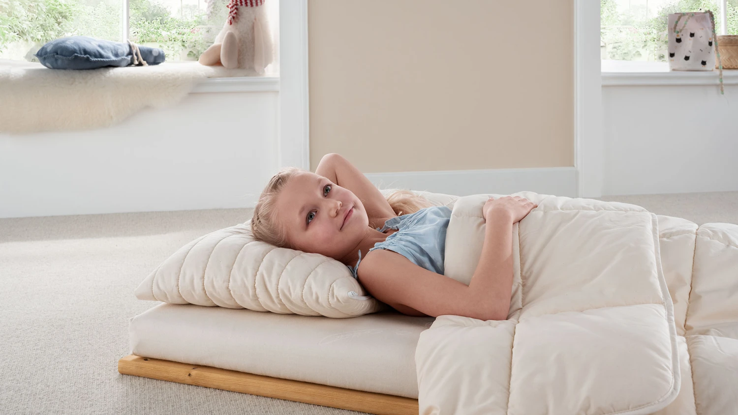 Hanf-Kinderkopfkissen "Canapa" – Bild 5