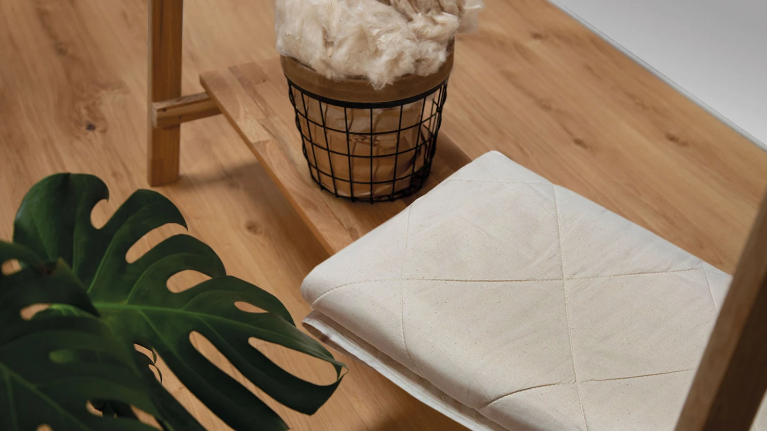 Kapok/Baumwoll-Kinder-Bettdecke "Java" – Bild 5