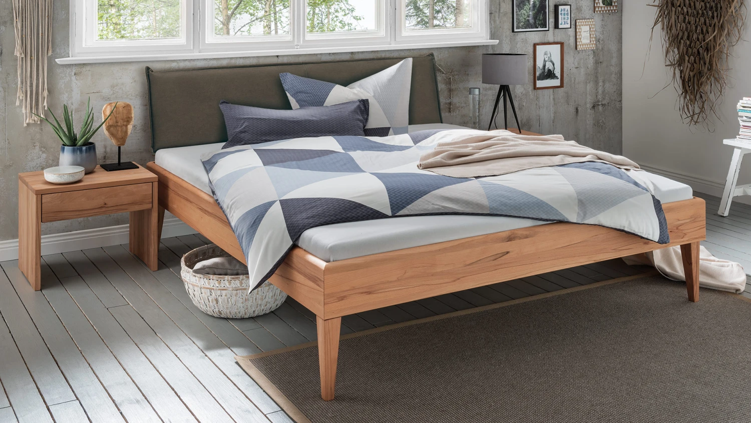 Massivholzbett "Alasco" – Bild 3
