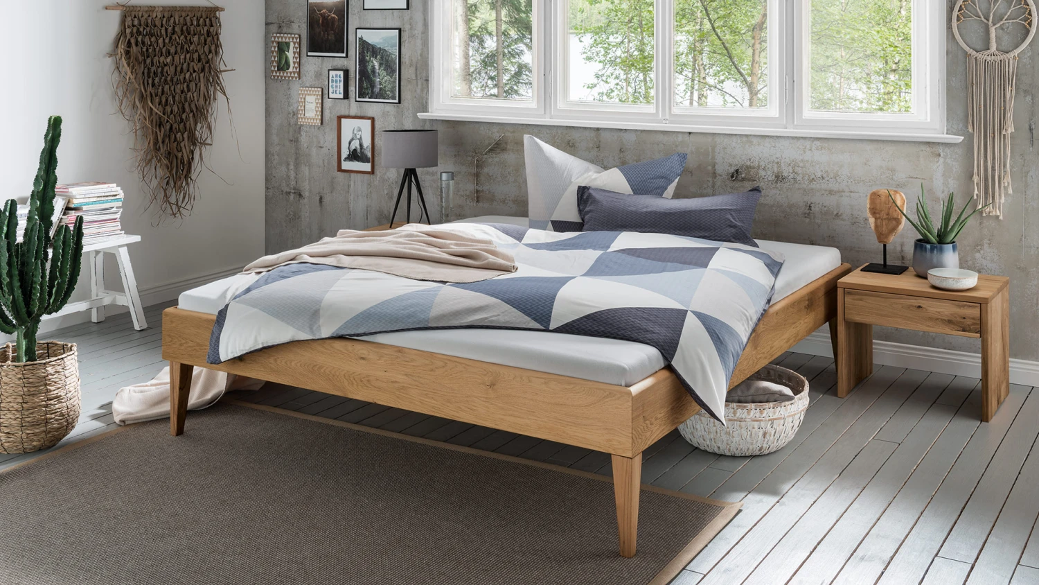 Massivholzbett "Alasco" – Bild 2