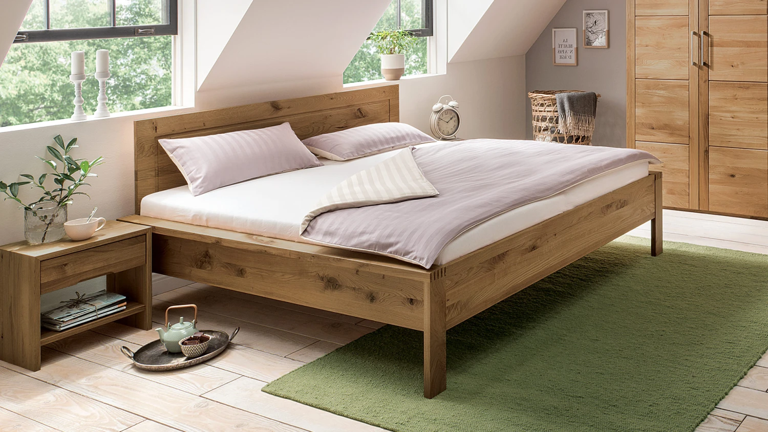 Massivholzbett "Malvesia" – Bild 7