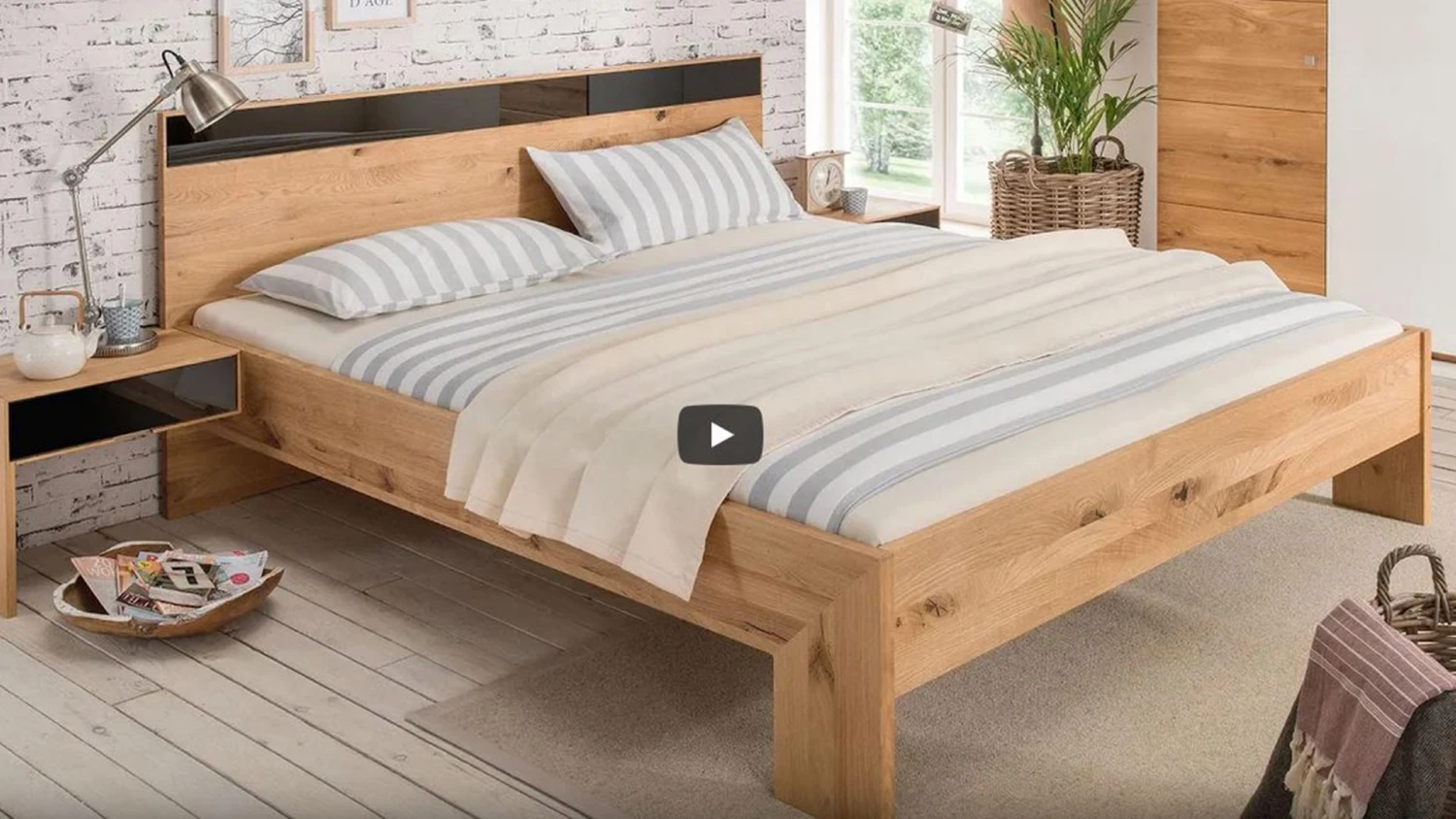 Massivholzbett "Rivaro" – Bild 6