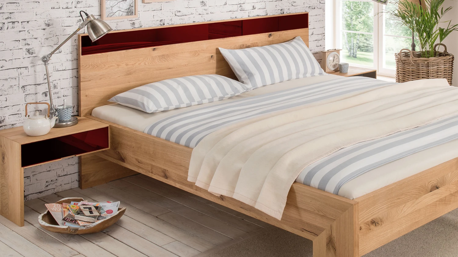 Massivholzbett "Rivaro" – Bild 11