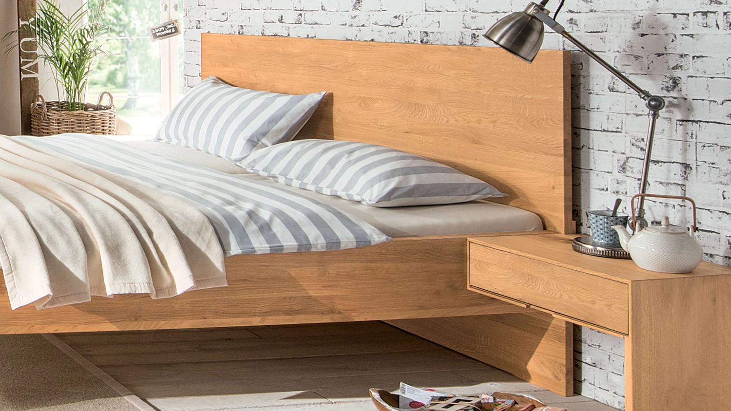 Massivholzbett "Rivaro" – Bild 5