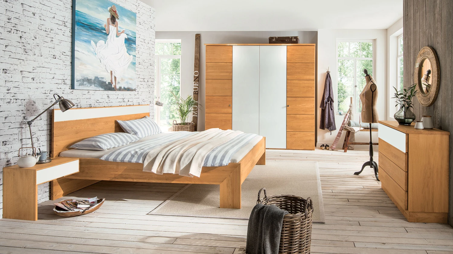 Massivholzbett "Rivaro" – Bild 10