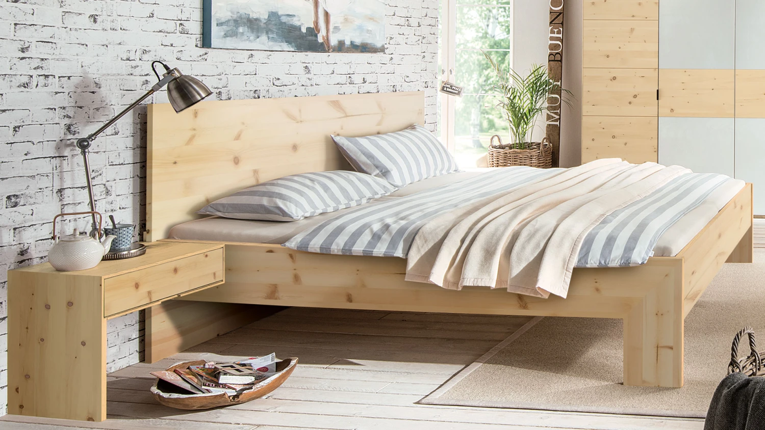 Massivholzbett "Rivaro" – Bild 8
