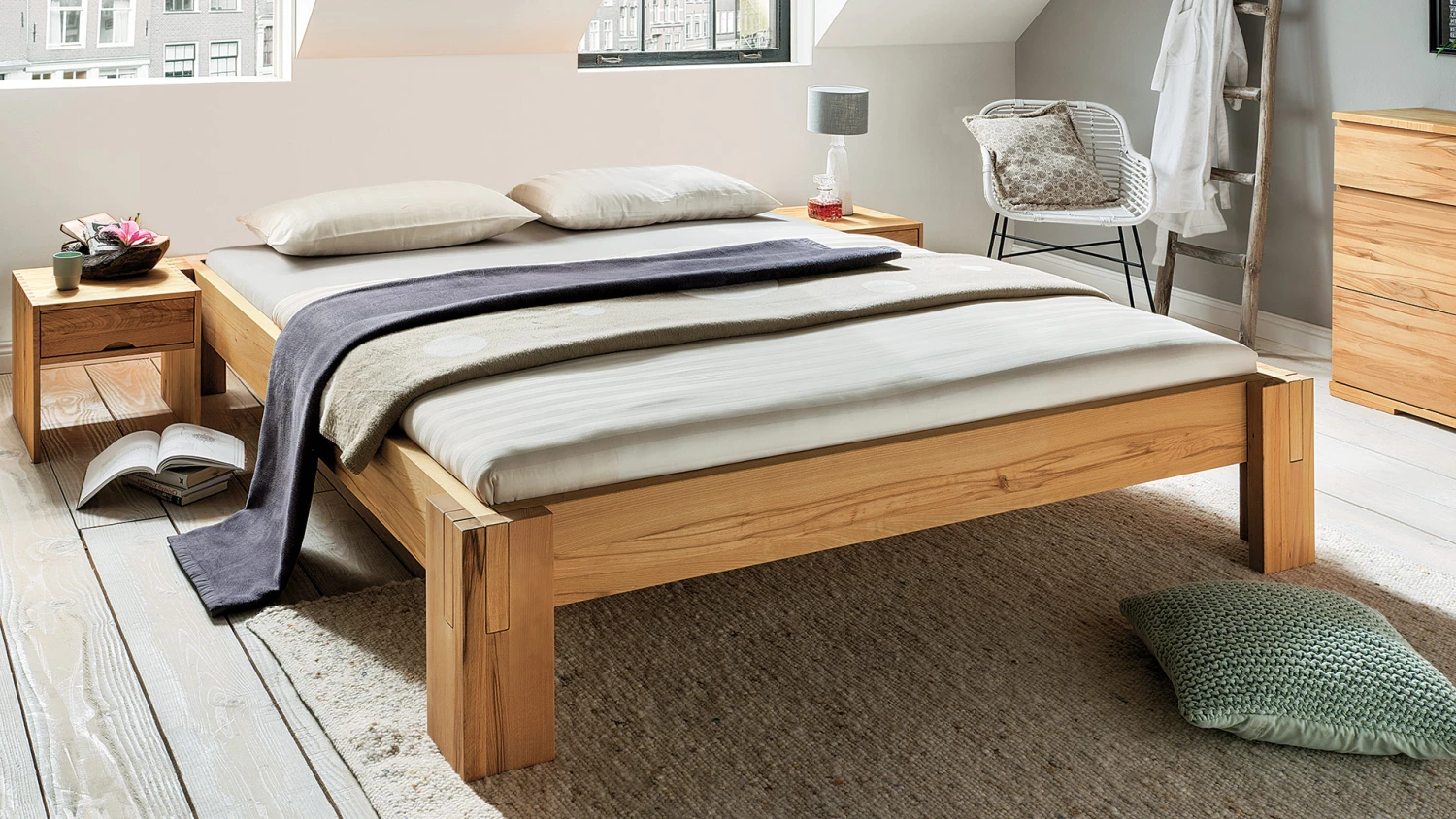 Massivholzbett "Salerno" – Bild 4