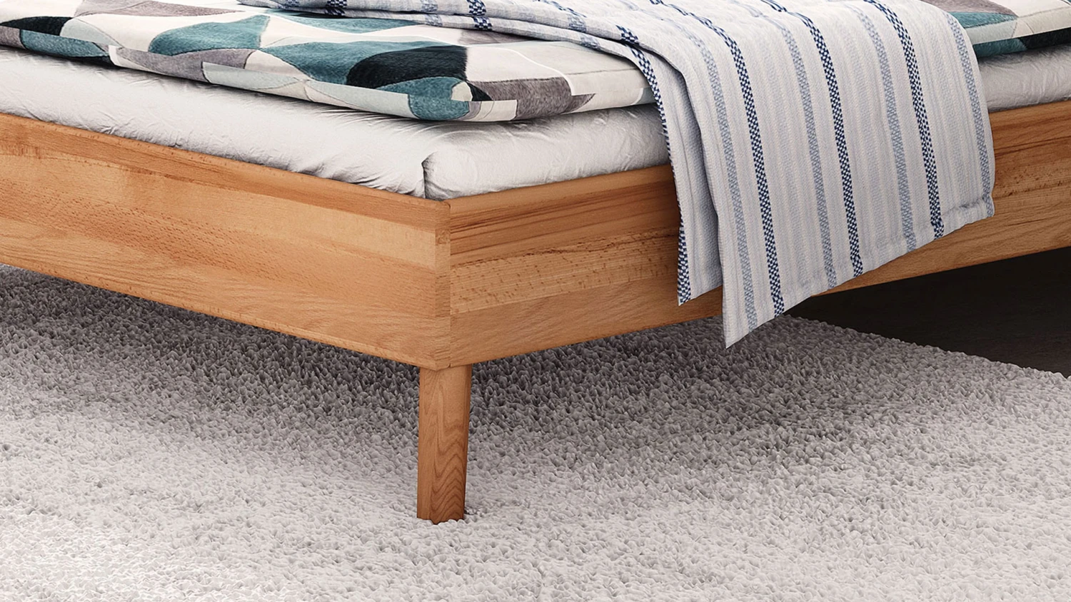 Massivholzbett "Tario" – Bild 4