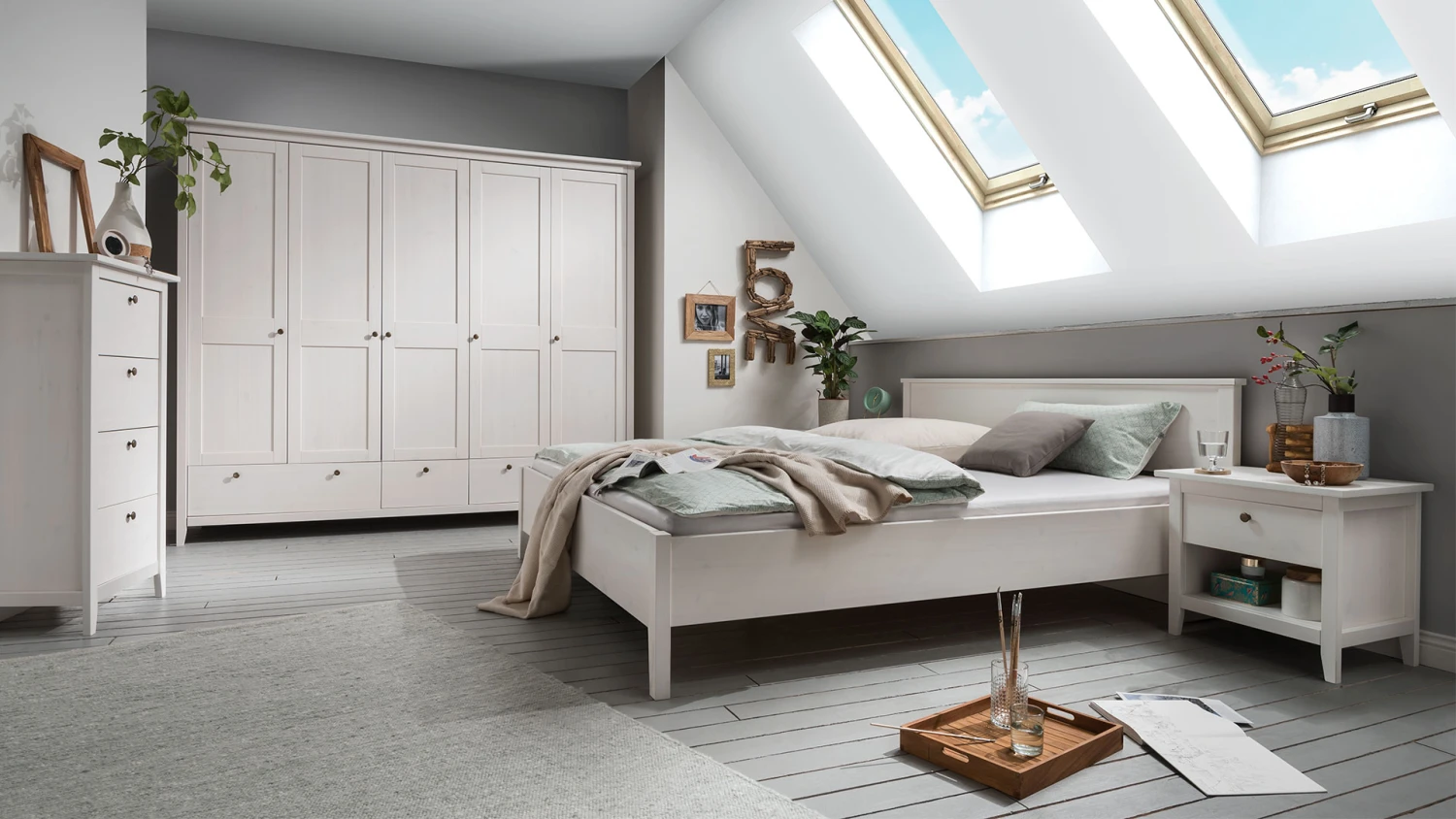 Massivholzbett "Tusa" – Bild 2