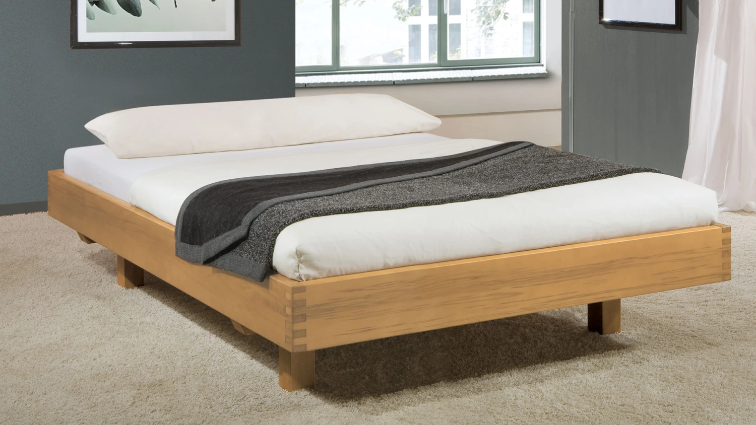 Massivholzbett "Verona" – Bild 6