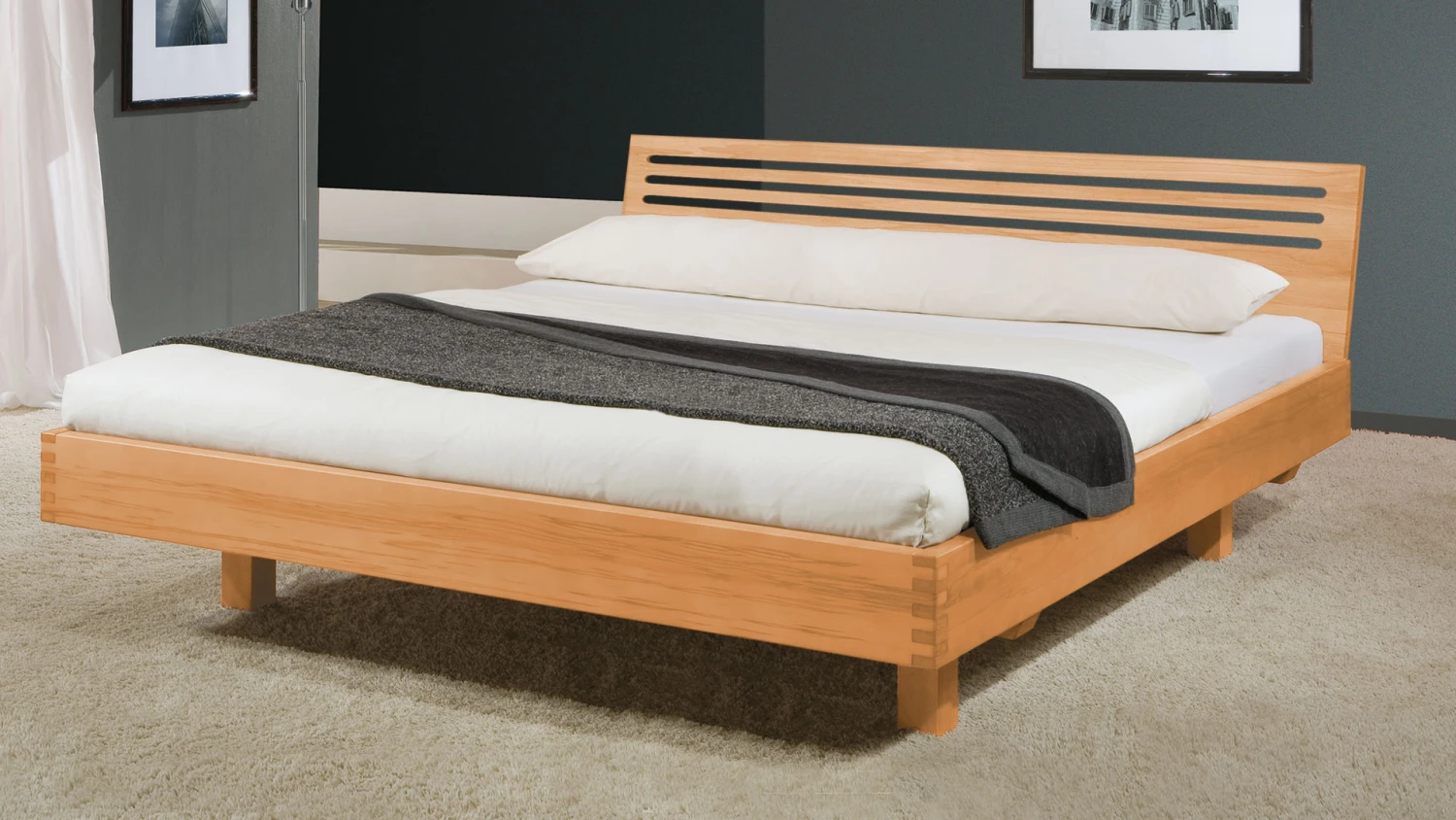 Massivholzbett "Verona" – Bild 10