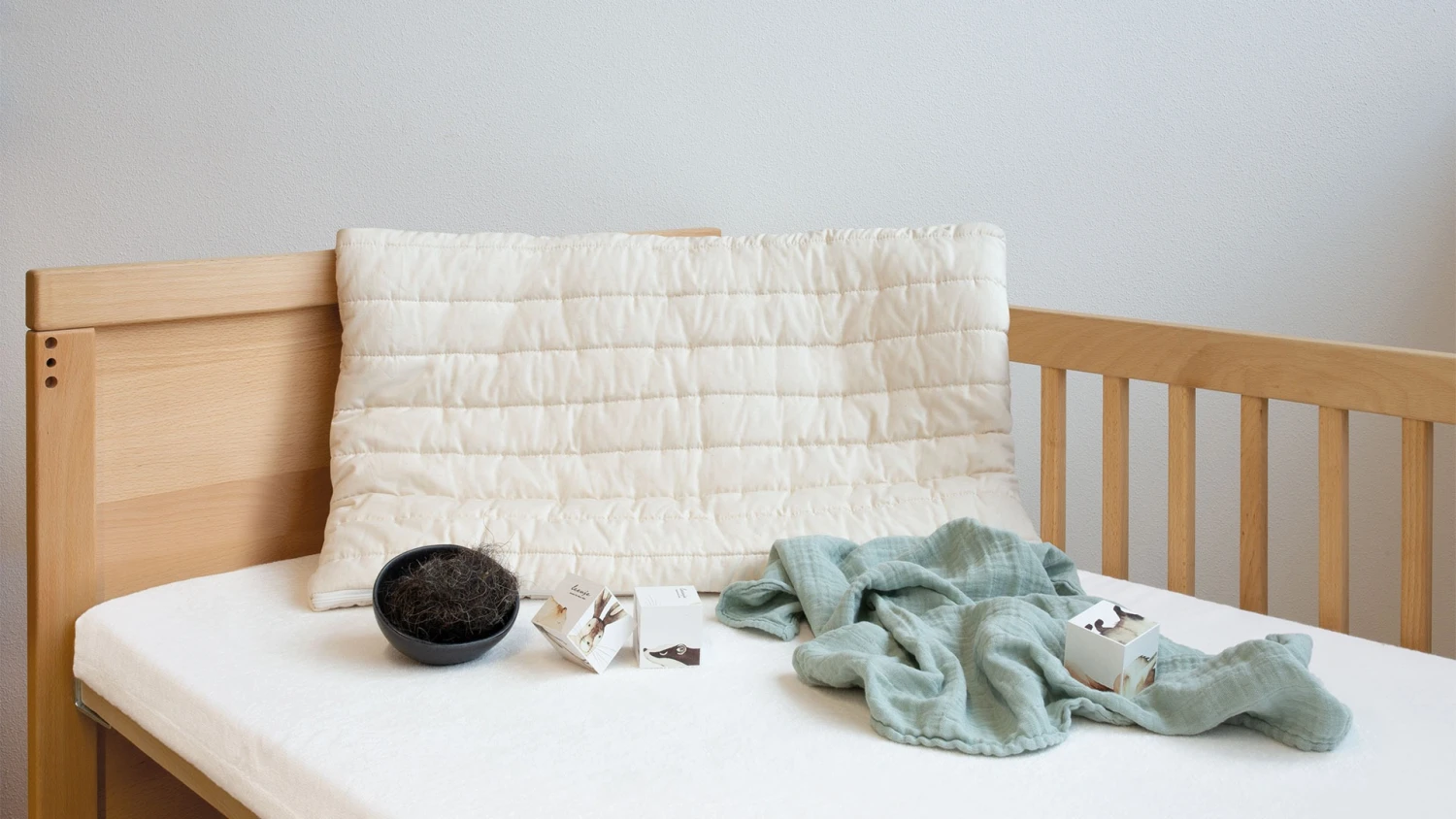 Rosshaar-Kinderflachkissen "Equina"