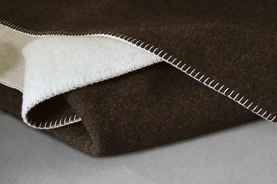 Schafschurwoll-Naturhaardecke "Selandia" – Bild 3