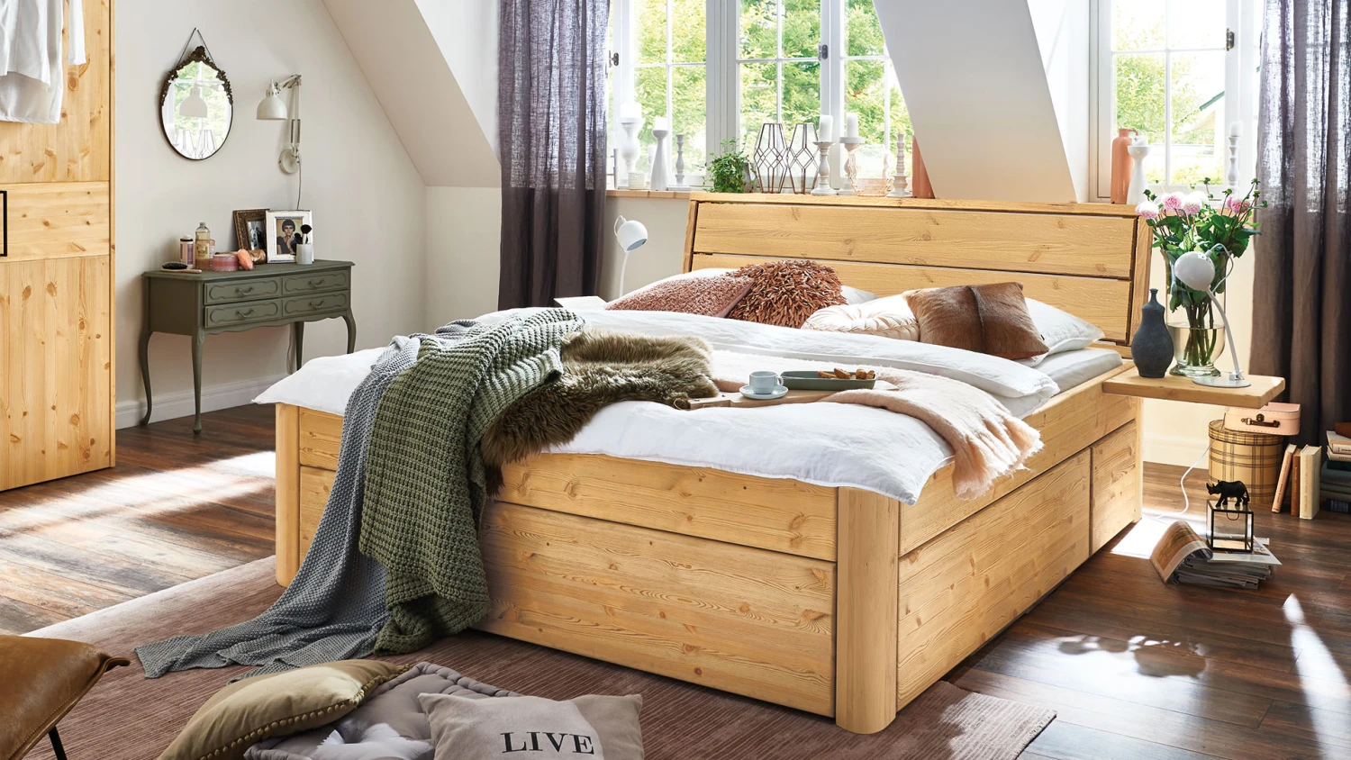 Schubkastenbett "Alexandria" – Bild 2