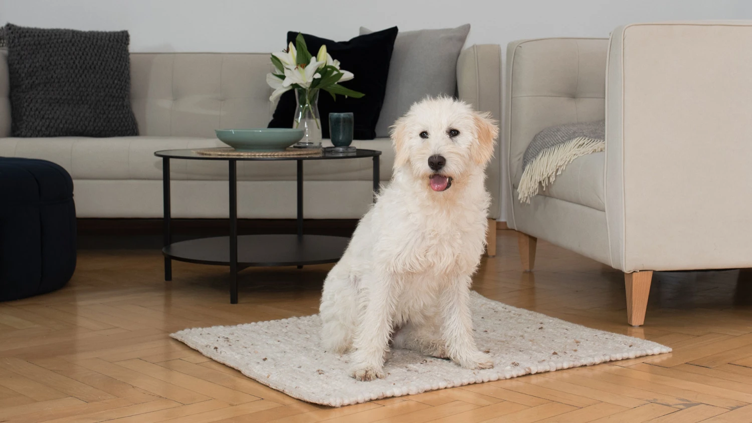 Schurwoll-Matte "Lanoso"