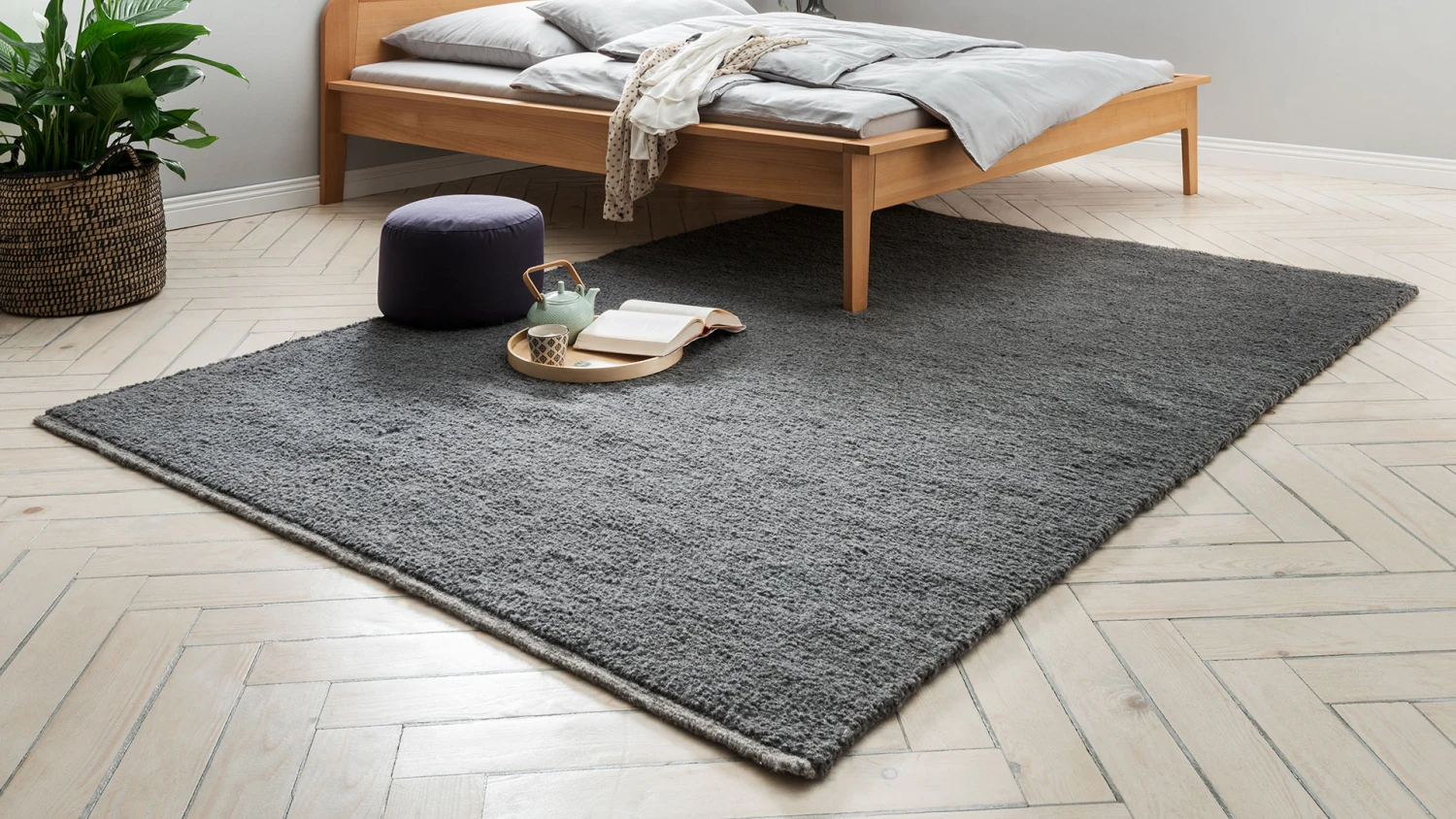 Schurwollteppich "Romballo"