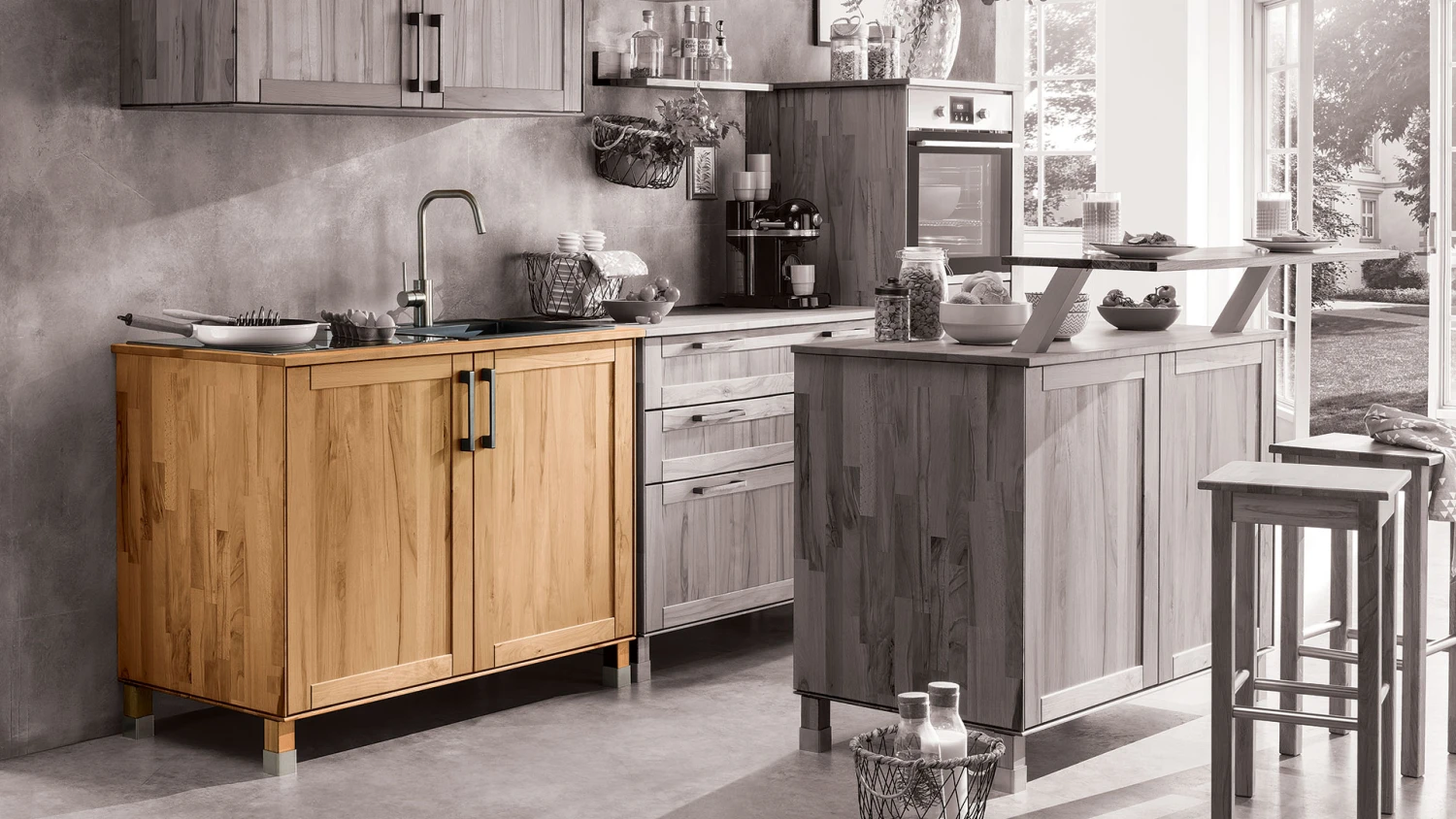 Spülenunterschrank "Mediterano"