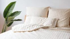 Streifensatin-Bettwäsche "Kastilia"