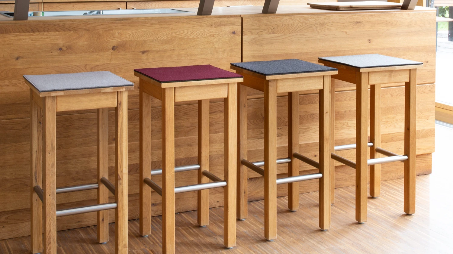 Wende-Filz-Sitzkissen "Rolva" – Bild 3