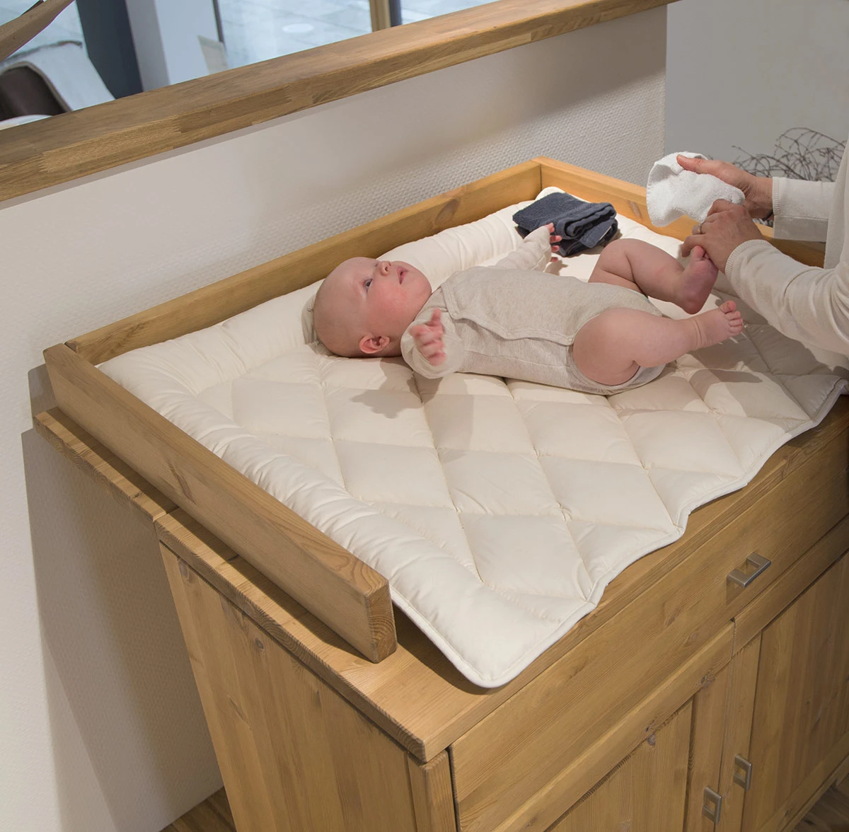 Baumwoll-Wickelauflage "Cotona" – Bild 6