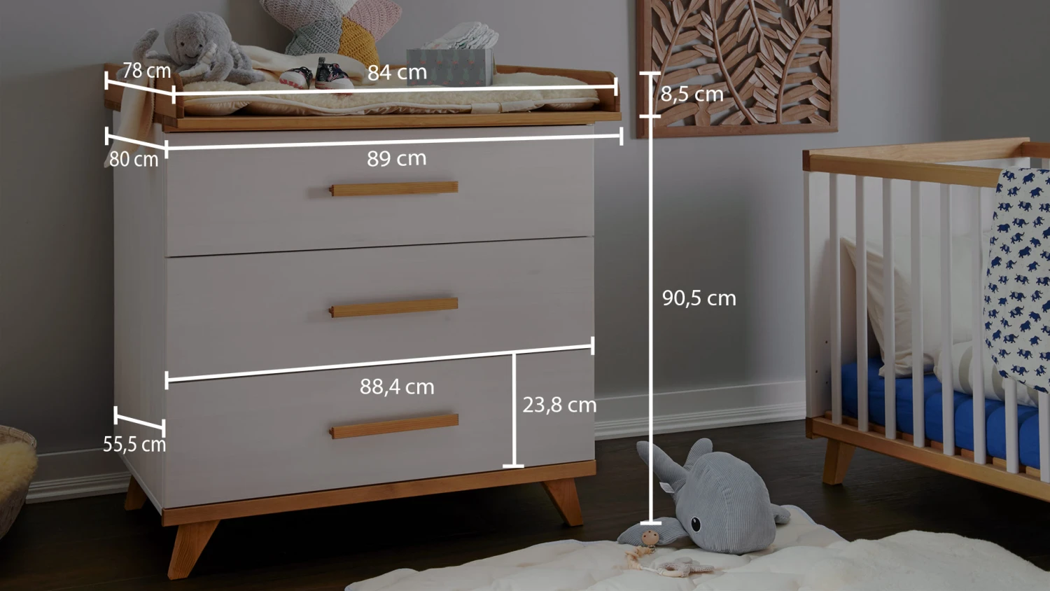 Wickelkommode "Lunda" – Bild 5