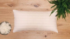 Wollflocken-Kopfkissen "Pecora"