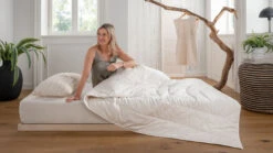 Baumwoll-Leicht-Bettdecke "Cotona-Figura"