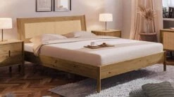 Massivholzbett "Rota"