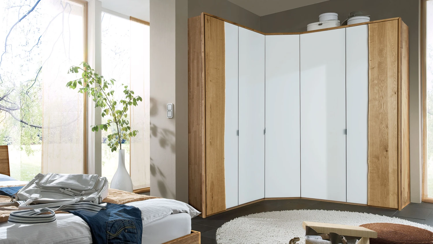 Drehtüren-Kleiderschrank "Avola" - Einzelmodule