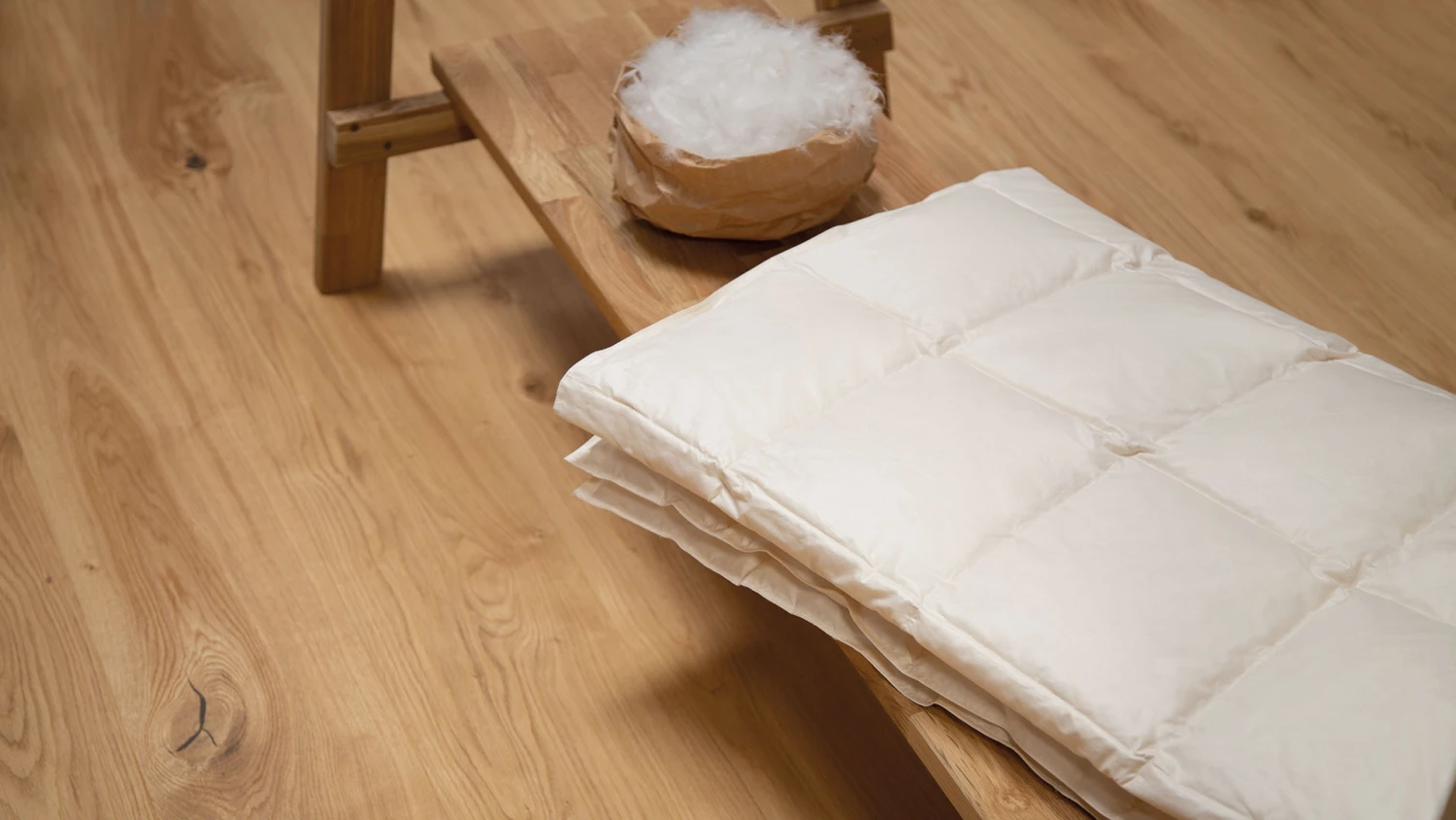 Daunen-Ultraleicht-Bettdecke "Ansara-Organic" – Bild 3