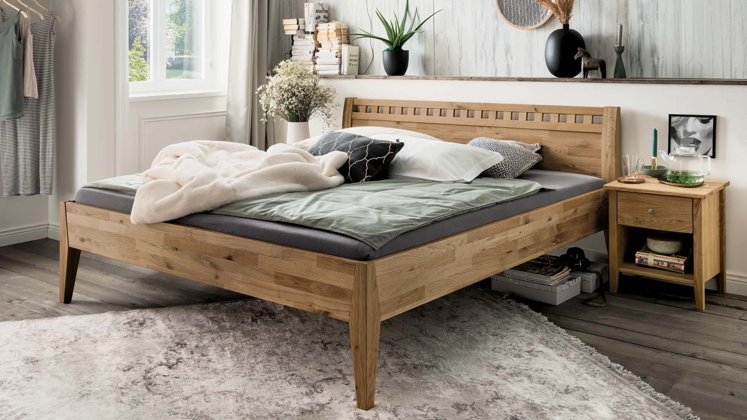 Massivholzbett "Divina" – Bild 2