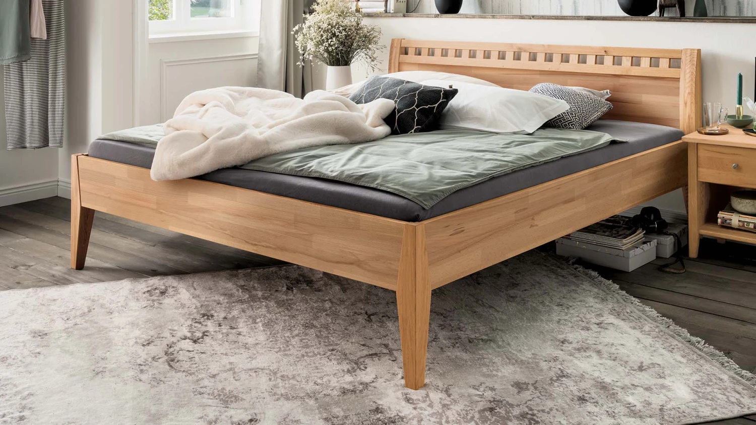 Massivholzbett "Divina" – Bild 4