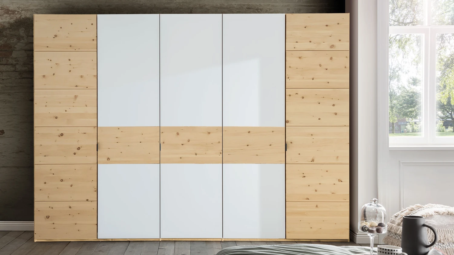 Drehtüren-Kleiderschrank "Cervino" – Bild 2