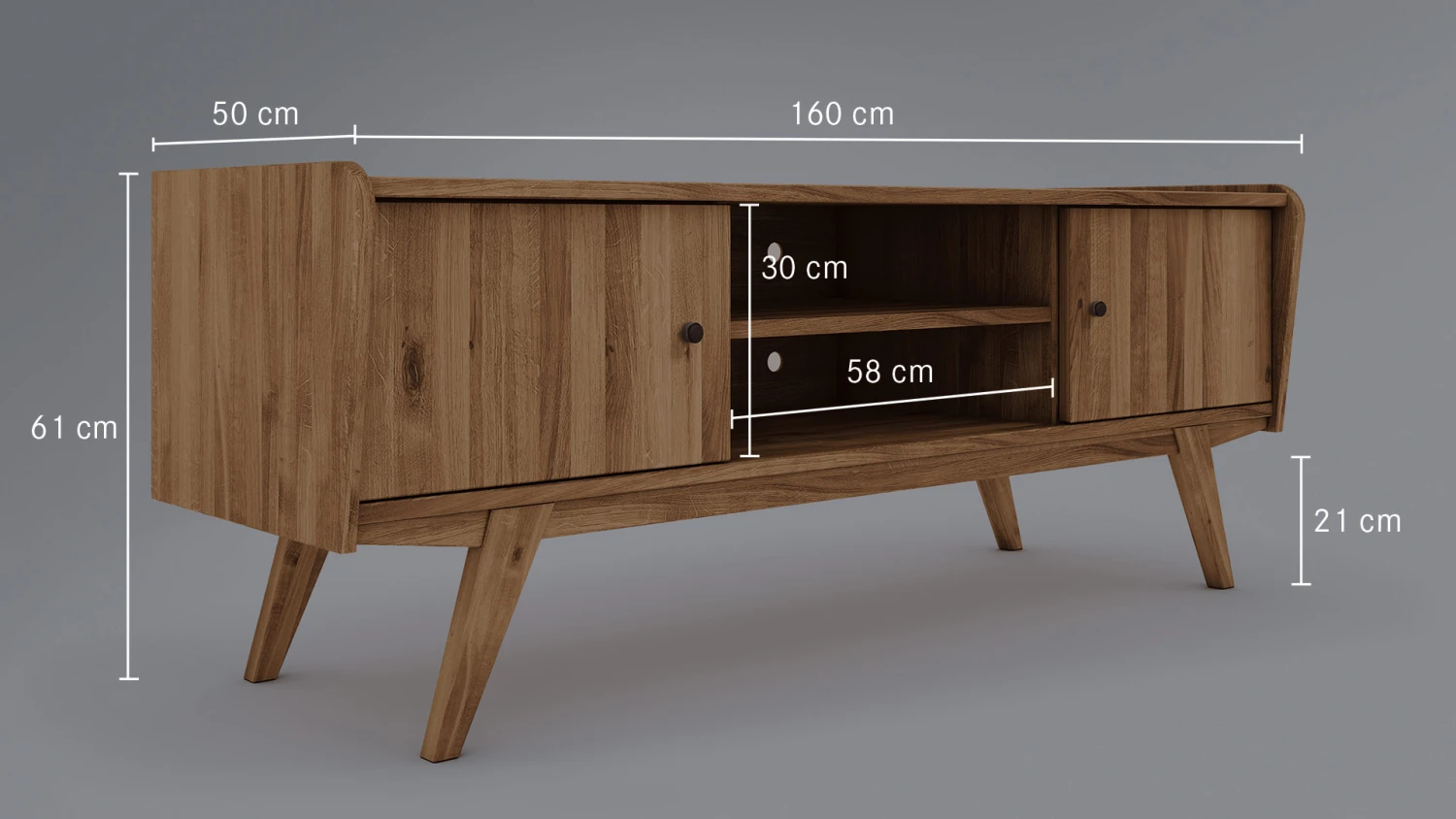 Lowboard "Lasala" – Bild 8