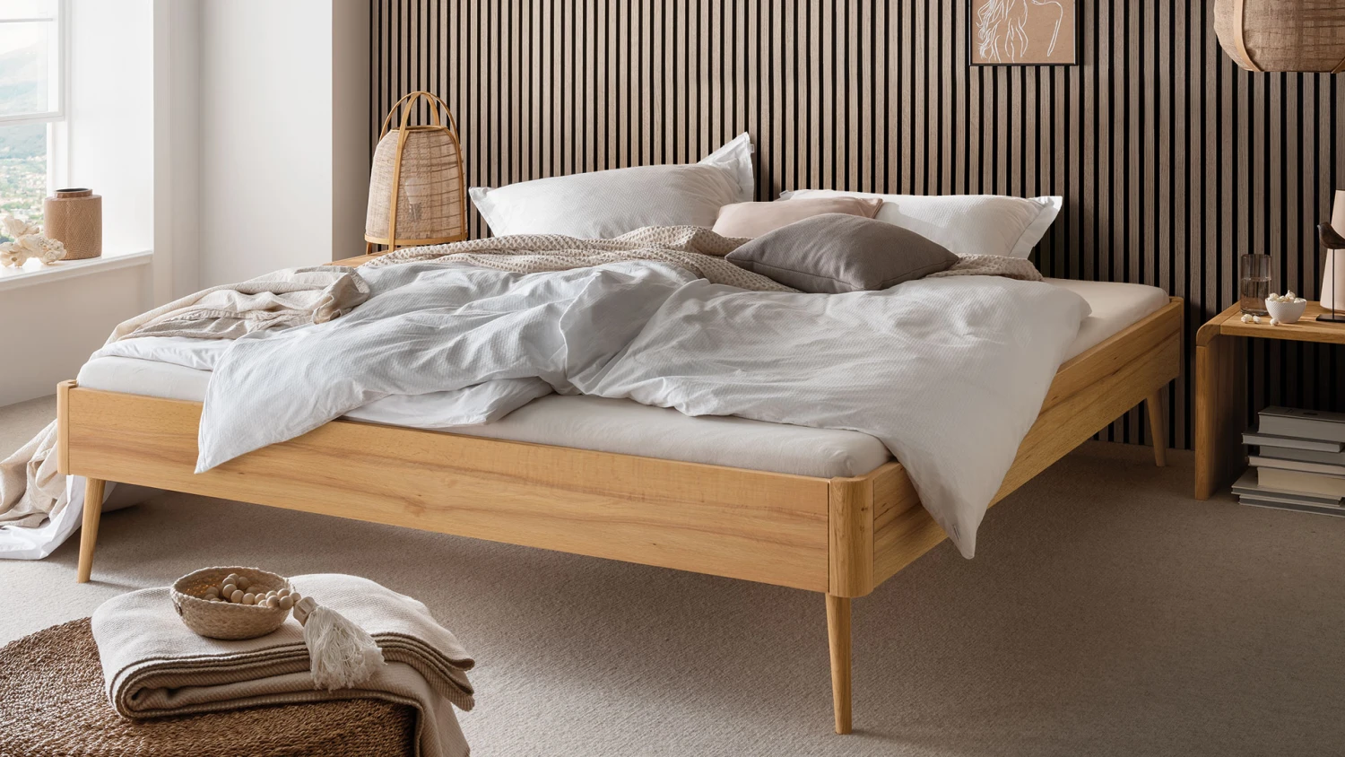 Massivholzbett "Vienna" – Bild 3