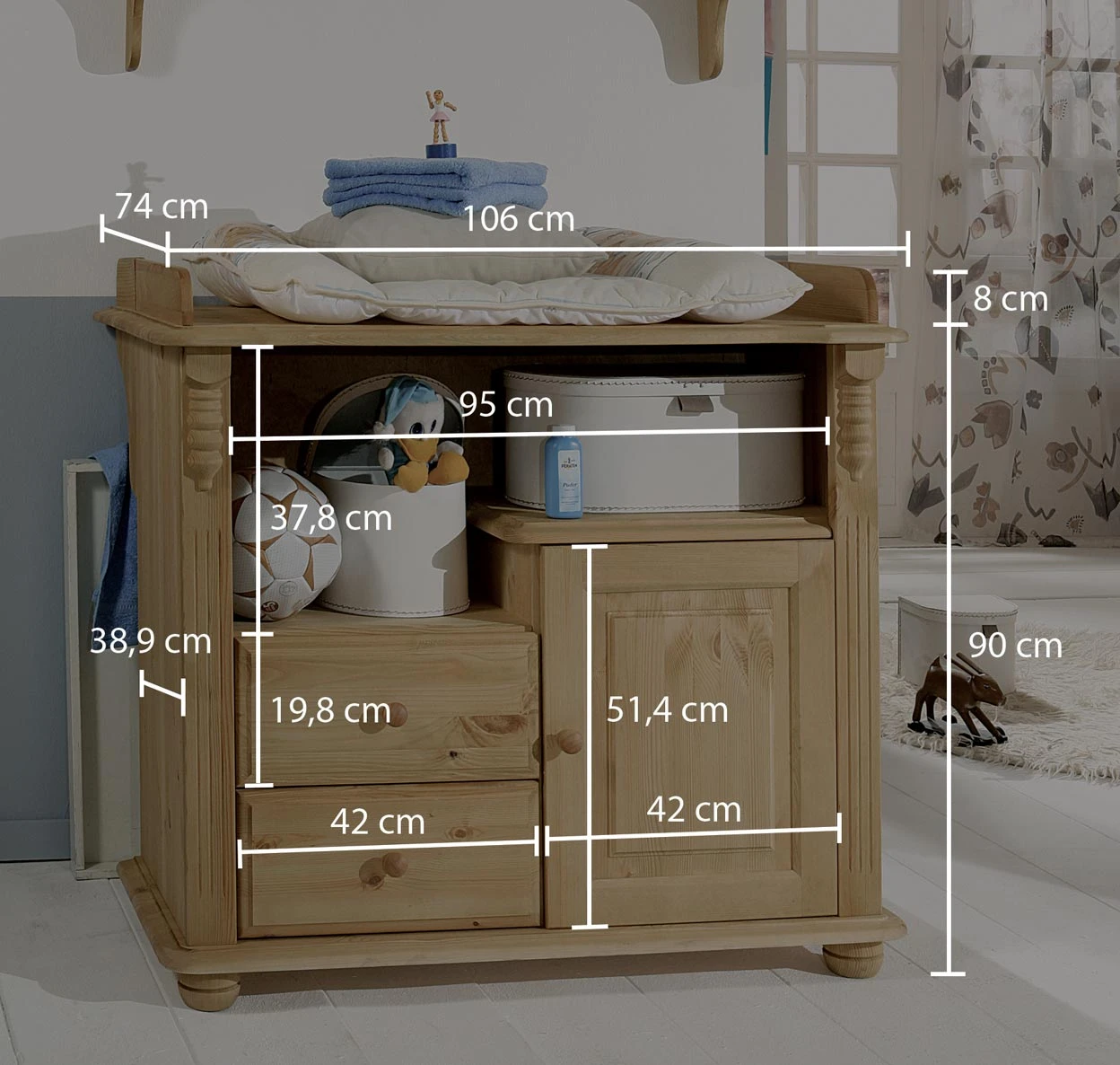 Wickelkommode "Riccio" – Bild 4